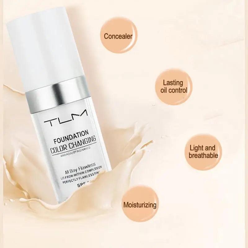 ✨ Base TLM 4 em 1 – Cobertura, Hidratação e Skincare em um Só Produto! ✨
